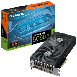 TARJETA GRAFICA GIGABYTE RTX 5060TI EAGLE OC 8GB GDDR7 NEGRO