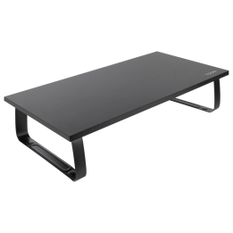 SOPORTE ELEVADOR TOOQ MADERA PARA MONITORES NEGRO
