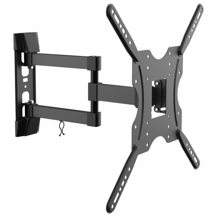 SOPORTE MONITOR AISENS GIRATORIO INCLINABLE MONITOR/TV 30KG 32"-55" (3 PIVOTES)