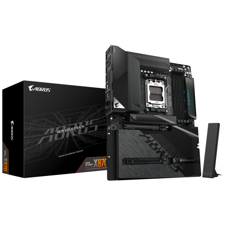 PLACA BASE GIGABYTE X870 A STEALTH AM5 DDR5