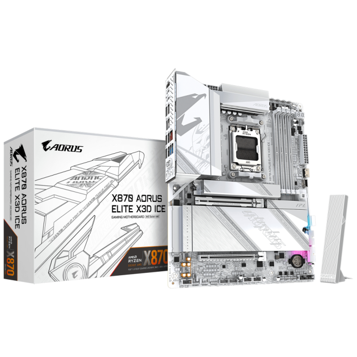 PLACA BASE GIGABYTE X870 A ELITE X ICE AM5 DDR5