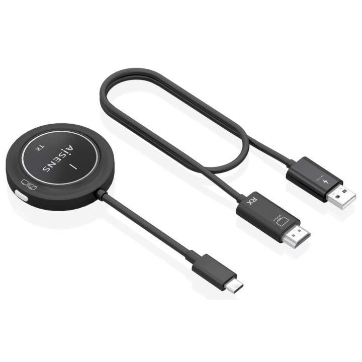CARGADOR USB-C A HDMI INALAMBRICO AISENS 1080P 30M NEGRO