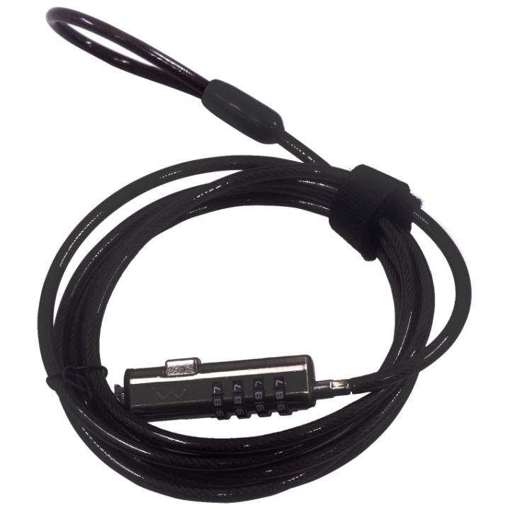 CABLE SEGURIDAD EWENT NANO CON COMBINACION