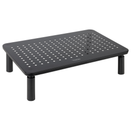 SOPORTE ELEVADOR PARA MONITORES NEGRO