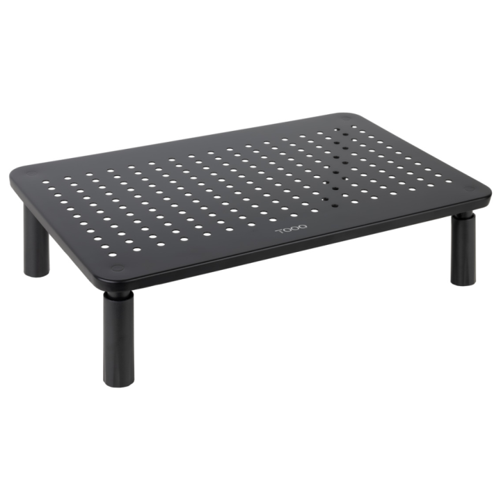 SOPORTE ELEVADOR PARA MONITORES NEGRO