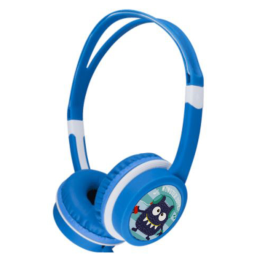 AURICULARES GEMBIRD MHP-JR-B INFANTIL AZUL ALAMBRICO JACK 3.5MM