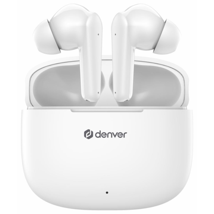 AURICULARES BLUETOOTH DENVER TWE-48W INALAMBRICOS BLANCOS