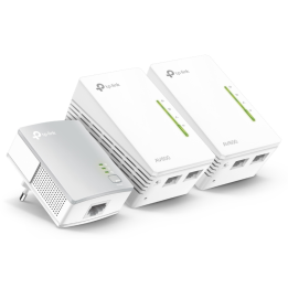 POWERLINE WIFI TP-LINK AV600 KIT 3UDS 2 PORT
