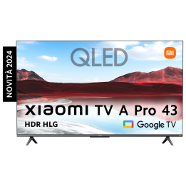 TV XIAOMI ELA5483EU A PRO 2025 43" QLED GOOGLE TV NEGRO USB 2.0 LAN HDMI X3