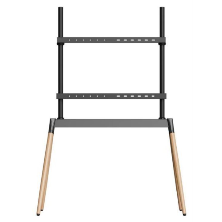 SOPORTE DE SUELO GEMBIRD PARA TV 55" - 86" NEGRO/MADERA