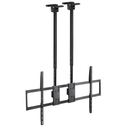 SOPORTE TECHO DOBLE MASTIL TOOQ LPCE11120TSLI-B 60-120" NEGRO