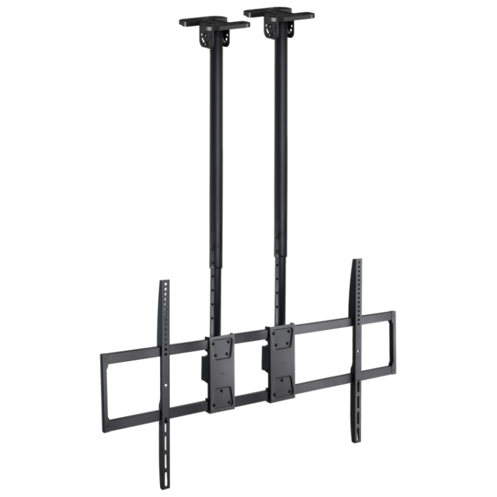 SOPORTE TECHO DOBLE MASTIL TOOQ LPCE11120TSLI-B 60-120" NEGRO
