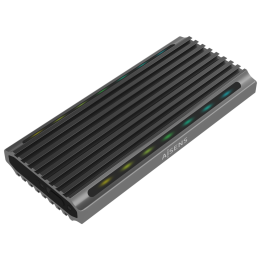 CARCASA HDD AISENS ASM2-RGB011GR M.2 GRIS