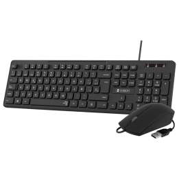 COMBO TECLADO RATON SUBBLIM BUSINESS SLIM USB NEGRO