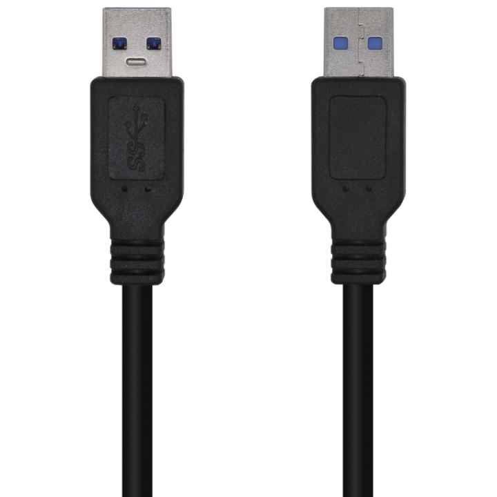 CABLE AISENS USB 3.0 TIPO A/M-A/M NEGRO 2.0M