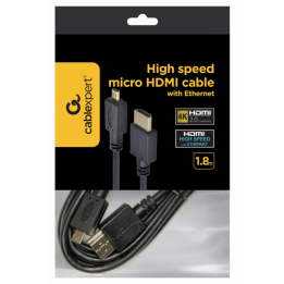 CABLE HDMI GEMBIRD A HDMI MICRO MACHO MACHO V1.3 1,8M