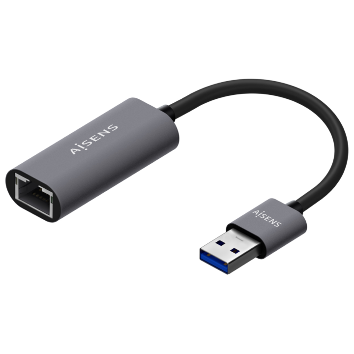 CONVERSOR AISENS USB 3.0 A ETHERNET GIGABIT GRIS 15CM
