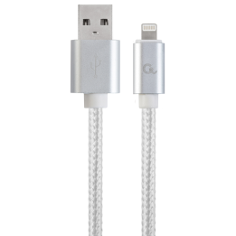 CABLE TRENZADO DE ALGODON GEMBIRD 8 PINES CONECTORES METALICOS, 1,8 M