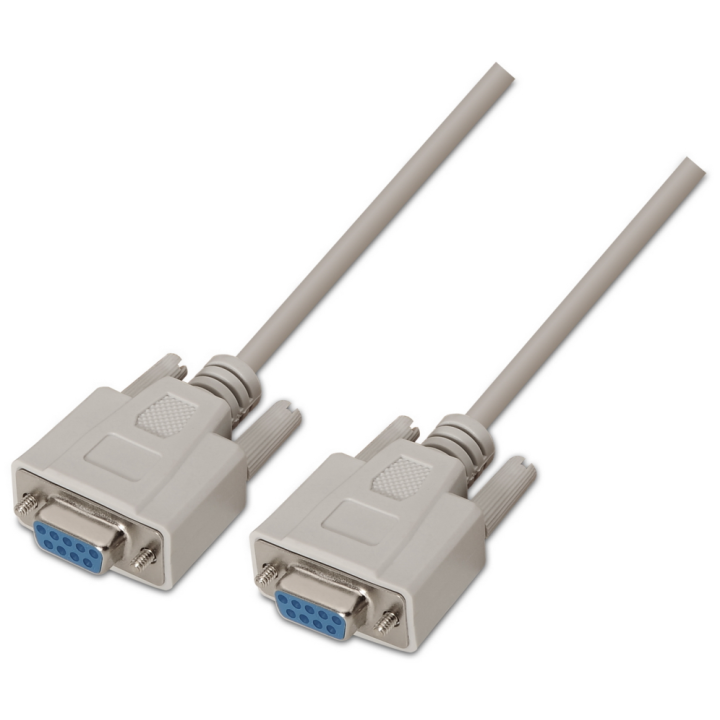 CABLE AISENS SERIE RS232 DB9/H-DB9/H BEIGE 1.8M