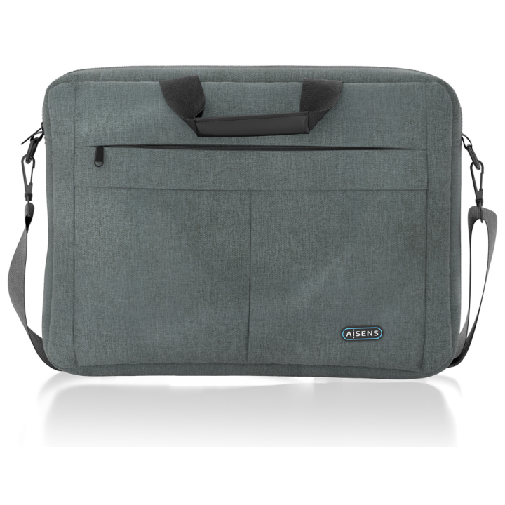 MALETIN AISENS PREMIUM 15,6" GRIS