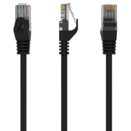 CABLE RED UTP GEMBIRD CAT 6 NEGRO 1M