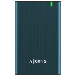 CARCASA HDD AISENS ASE-2525PB 2.5" AZUL PACIFICO