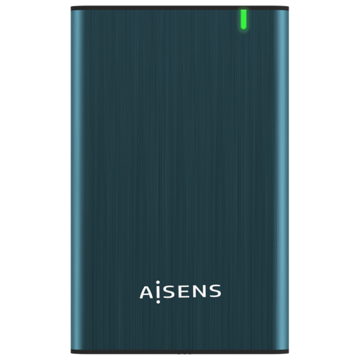 CARCASA HDD AISENS ASE-2525PB 2.5" AZUL PACIFICO