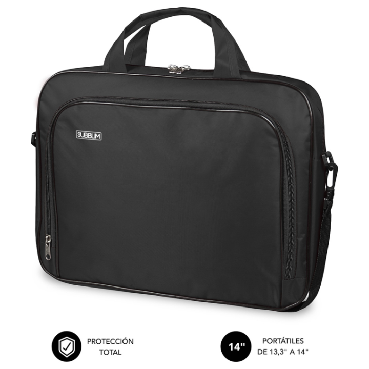 MALETIN SUBBLIM OXFORD 13,3"-14" BLACK
