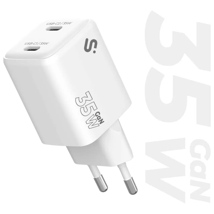 GAN 35W CHARGER USB C+C