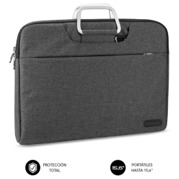 FUNDA PORTATIL SUBBLIM BUSINESS LAPTOP SLEEVE 15,6" GREY