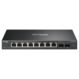 SWITCH OMADA ES210X-M2 8-PORT EASY MANAGED SWITCH WITH 2 10GE SFP+ SLOTS