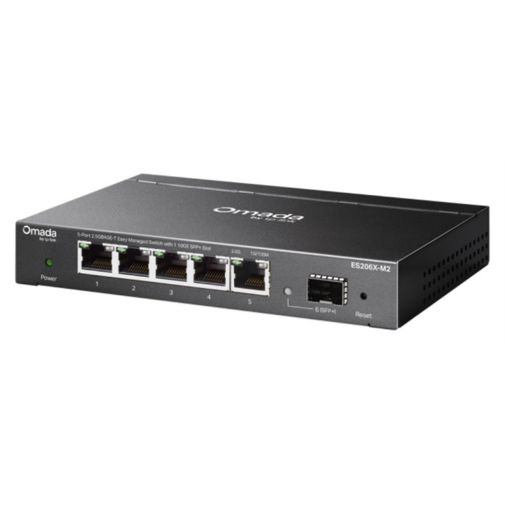 SWITCH OMADA TP-LINK ES206X-M2 5 PORT 2,5G 1 10GBE SFP+