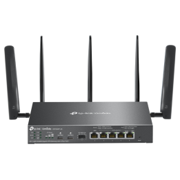 ROUTER OMADA AX3000 VPN 4G+ CAT6 CON 4 PUERTOS POE+