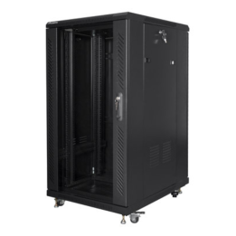 ARMARIO LANBERG RACK 19" 22U 600X800 FLAT PACK BLACK NEGRO