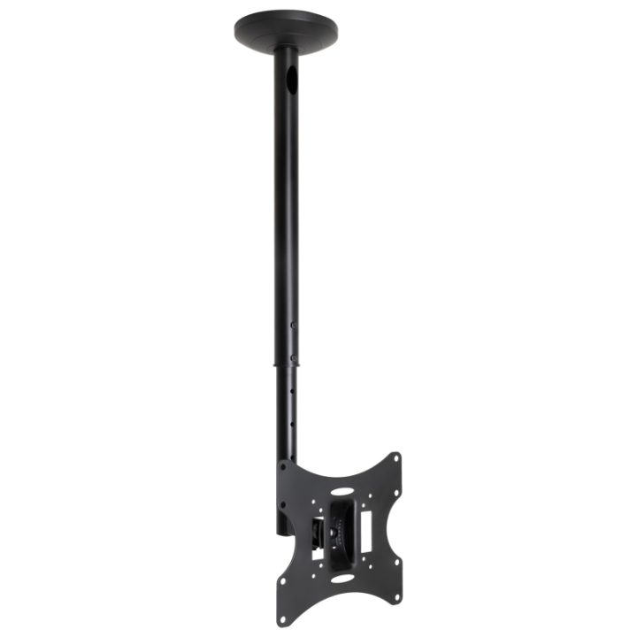 SOPORTE TECHO TOOQ GIRO 180 PANTALLAS 23-42" NEGRO