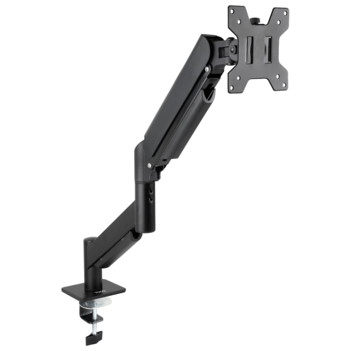 SOPORTE MESA TOOQ DB1340TNR-B GIRA INCLI 1 BRAZO 13-34" NEGRO