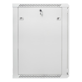 ARAMRIO LANBERG MURAL RACK 19" 18U 600X600 FLAT PACK V2 PUERTA CRISTAL GRIS