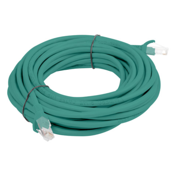 CABLE RED LANBERG LATIGUILLO CAT.6 UTP 5M VERDE FLUKE PASSED