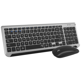COMBO TECLADO RATON SUBBLIM DUAL PRESTIGE EXTENDIDO GRIS/NEGRO