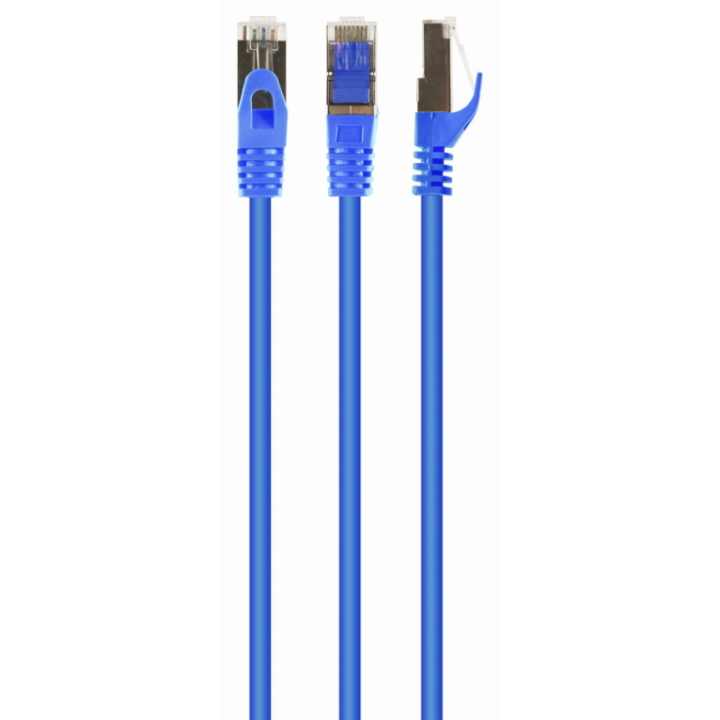 CABLE RED S-FTP GEMBIRD CAT 6A LSZH AZUL 1 M