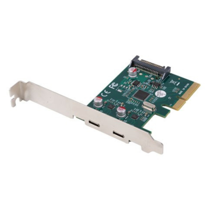 TARJETA PCI EXPRESS LANBERG X1 A 2X USB-C 3.2 GEN 2X1 BAJO PERFIL