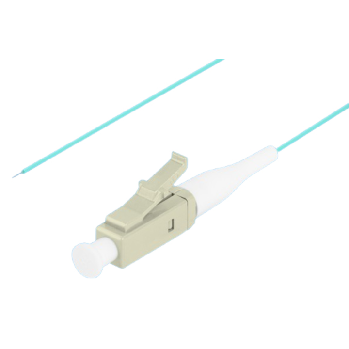 CABLE PIGTAIL FIBRA OPTICA LANBERG LC/UPC OM3 50/125 2M MULTIMODO AZUL TURQUESA