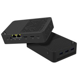 MINI PC LEOTEC NAS SERVER INTEL N150 12GB LPDDR5 + 64GB eMMC + 512GB NVME + 3x22