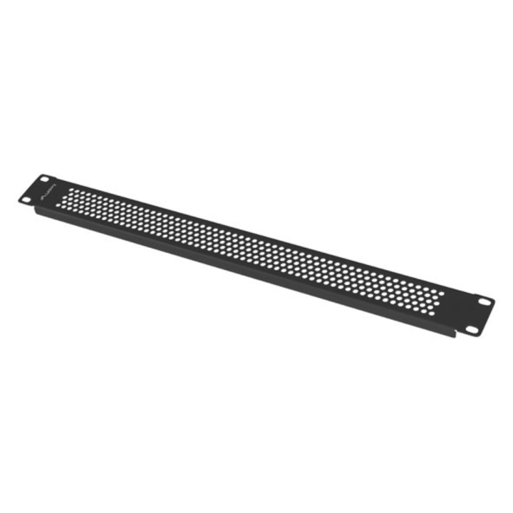 PANEL CIEGO LANBERG 1U 19" PERFORADO NEGRO