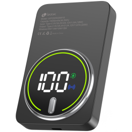 LEOTEC POWERBANK 10000MAH 20W FAST CHRG NEGRO 1USB-C+WIRELESS INC CAB USB-A A USB-C 22,5W