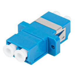 ADAPTADOR FIBRA OPTICA LANBERG LC/UPC MONOMODO DUPLEX AZUL