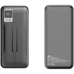 LEOTEC POWERBANK 20000MAH 22,5W PD20W NEG (1 USB-C+2USB-A INC USB-A A USB-C)