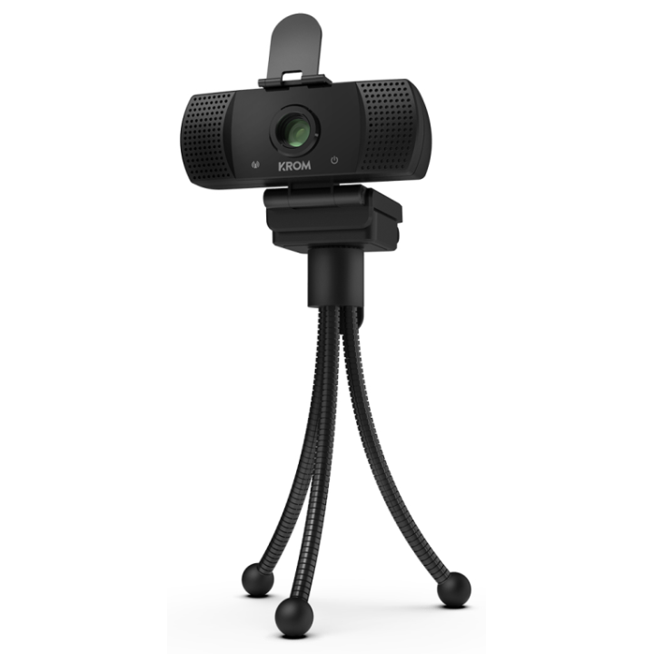 WEBCAM GAMING KROM KAM FHD 1920X1080PX NEGRA
