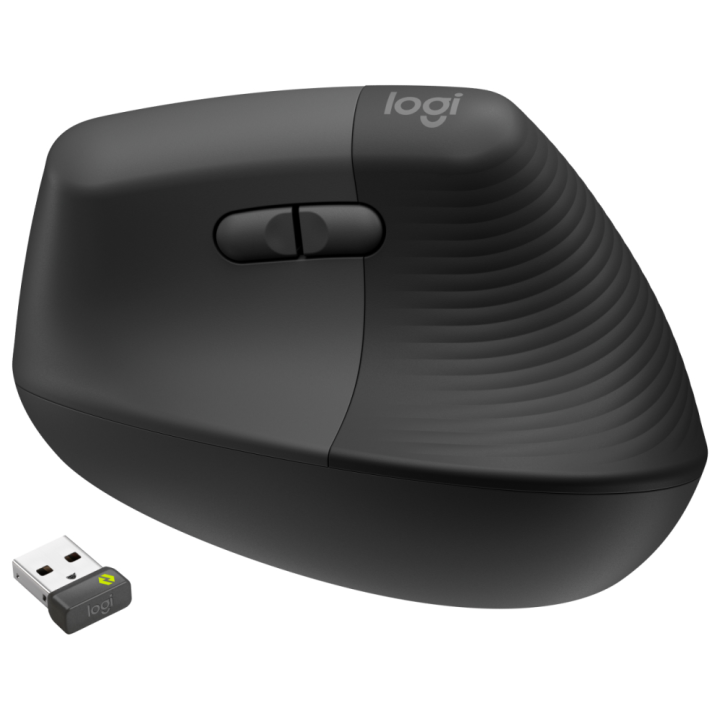 RATON VERTICAL LOGITECH ERGONOMIC BUSINESS GRAPHITE BLACK 2.4GHZ FOR BUSINESS
