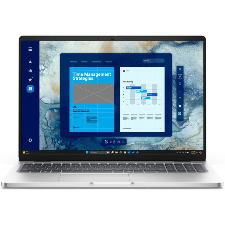 PORTATIL DELL PRO 16 PC16250 U7-255U 16GB 512GB 16"FHD W11P noAC